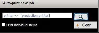 auto-print new job