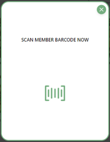 scan member barcode