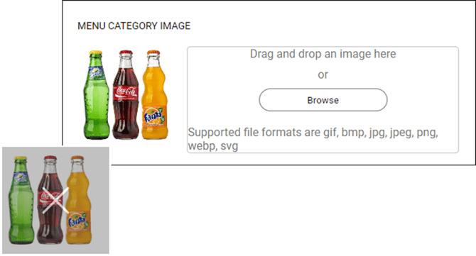 menu category image