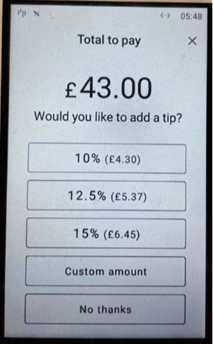 tipping