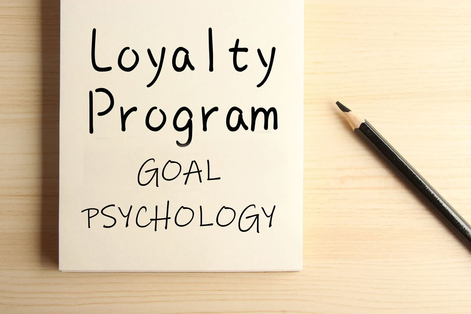 Goal psychology in loyalty programs