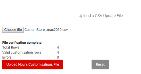 file verification complete