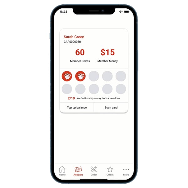 Digital Stamp Cards & QR Codes on Receipts